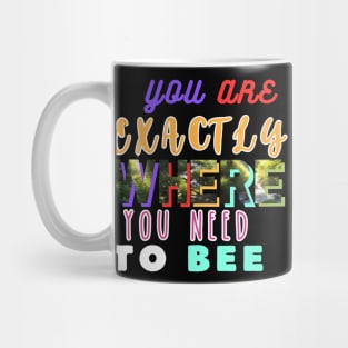 You Are Exactly Where You Need To Be Mug